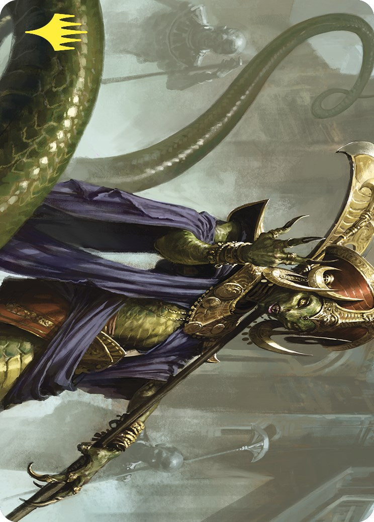 Sidisi, Brood Tyrant Art Card (Gold-Stamped) [Commander Masters Art Series] | L.A. Mood Comics and Games