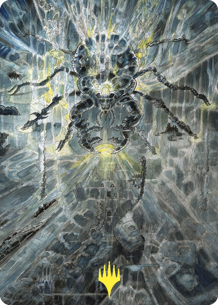 Darksteel Mutation Art Card (Gold-Stamped) [Commander Masters Art Series] | L.A. Mood Comics and Games