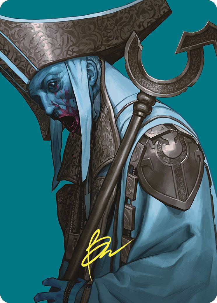Mikaeus, the Unhallowed Art Card (Gold-Stamped Signature) [Commander Masters Art Series] | L.A. Mood Comics and Games