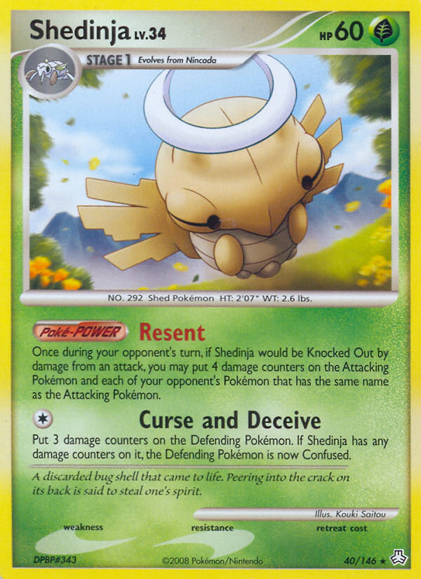 Shedinja (40/146) [Diamond & Pearl: Legends Awakened] | L.A. Mood Comics and Games