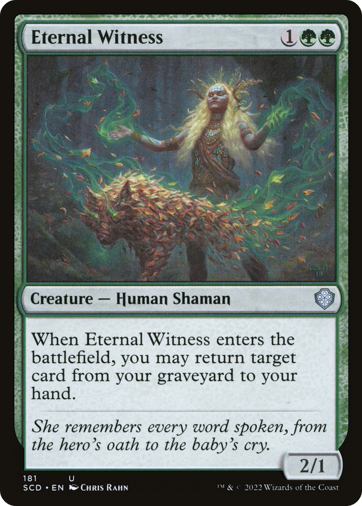 Eternal Witness [Starter Commander Decks] | L.A. Mood Comics and Games