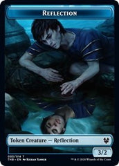 Reflection // Satyr Double-Sided Token [Theros Beyond Death Tokens] | L.A. Mood Comics and Games