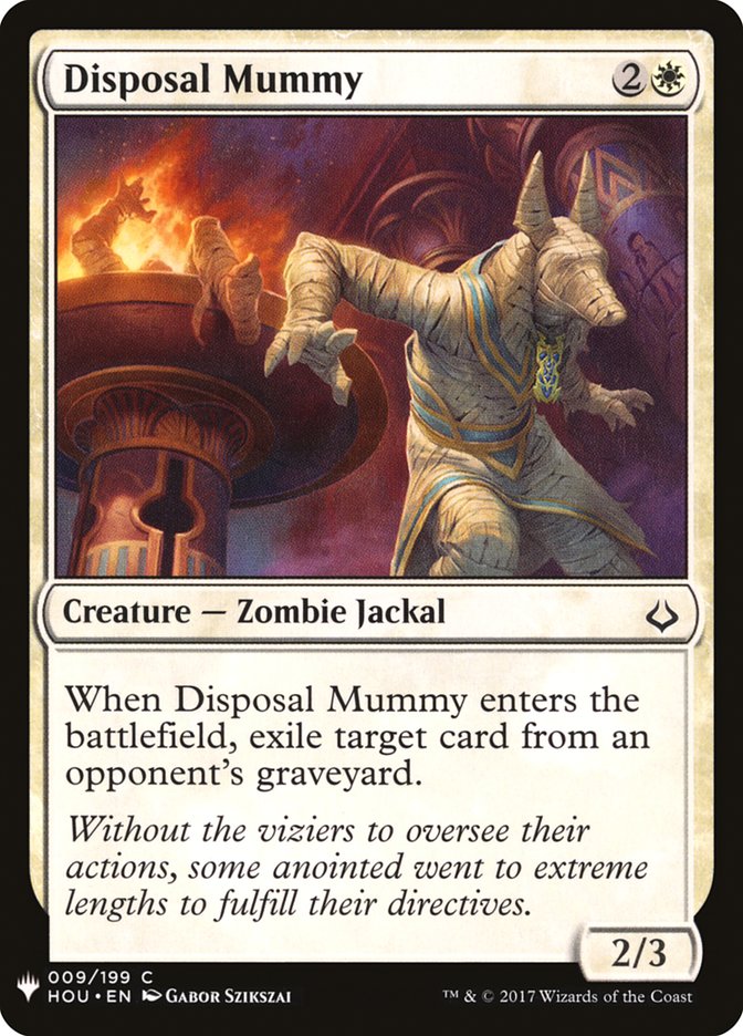 Disposal Mummy [Mystery Booster] | L.A. Mood Comics and Games