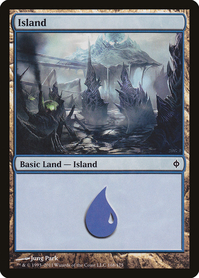 Island (168) [New Phyrexia] | L.A. Mood Comics and Games