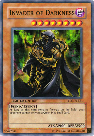 Invader of Darkness [TLM-ENSE1] Ultra Rare | L.A. Mood Comics and Games