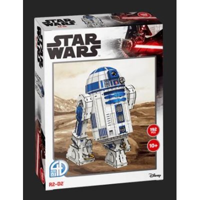 4D Puzzle: Star Wars - R2-D2 (Medium Size) | L.A. Mood Comics and Games