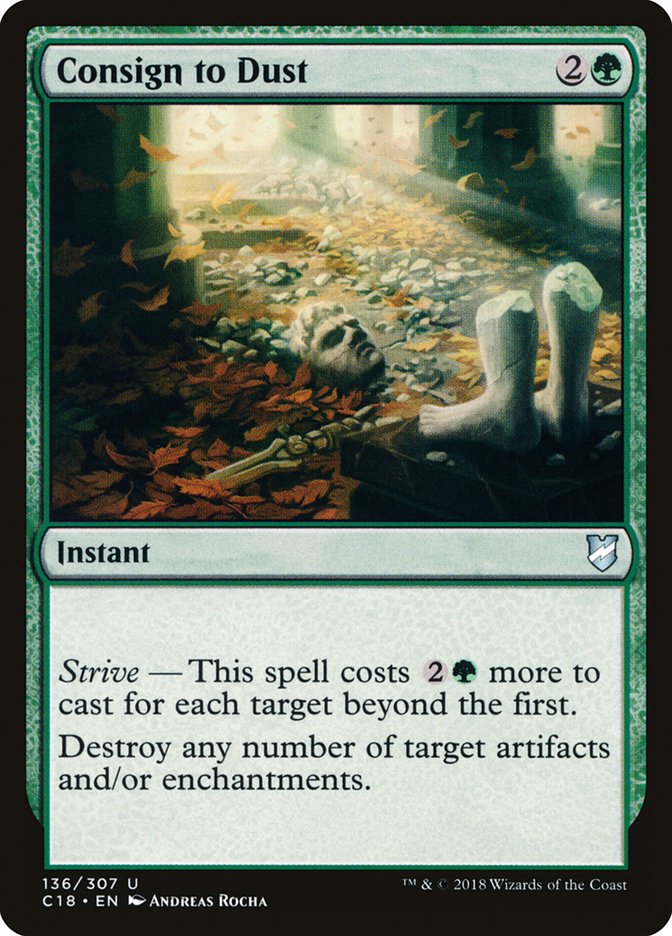 Consign to Dust [Commander 2018] | L.A. Mood Comics and Games