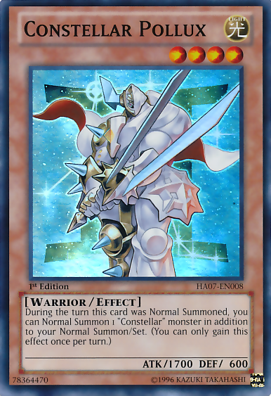Constellar Pollux [HA07-EN008] Super Rare | L.A. Mood Comics and Games