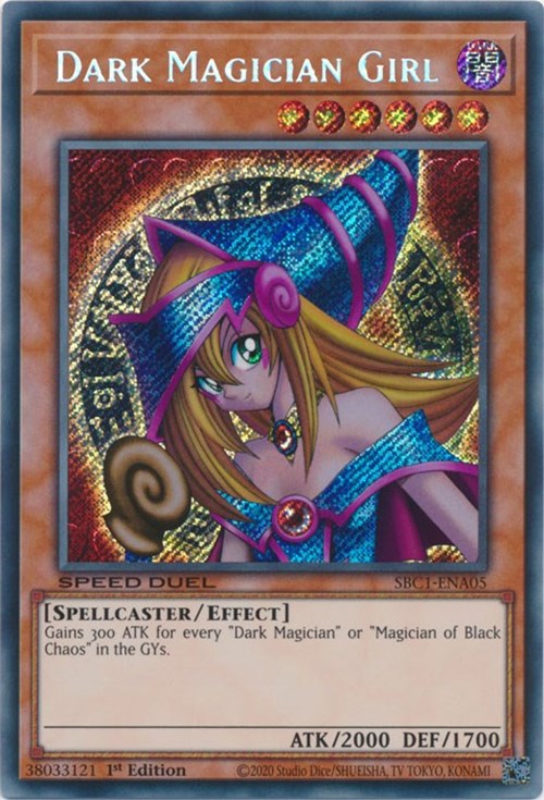 Dark Magician Girl [SBC1-ENA05] Secret Rare | L.A. Mood Comics and Games