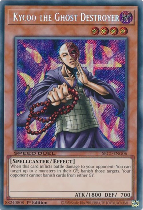 Kycoo the Ghost Destroyer [SBC1-ENG06] Secret Rare | L.A. Mood Comics and Games