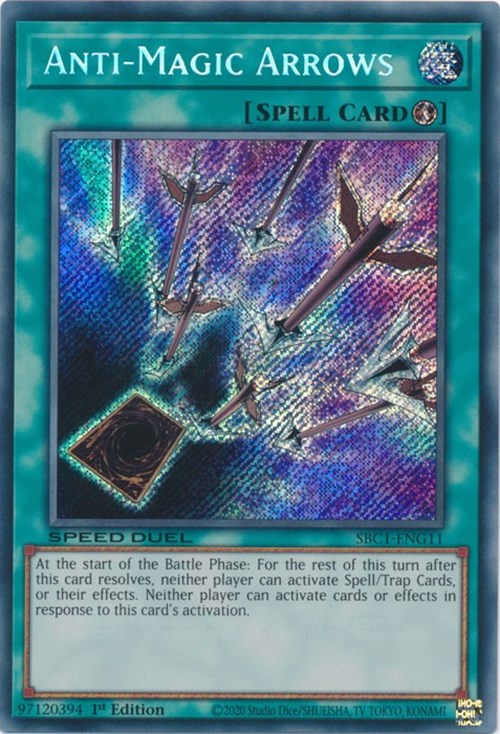 Anti-Magic Arrows [SBC1-ENG11] Secret Rare | L.A. Mood Comics and Games