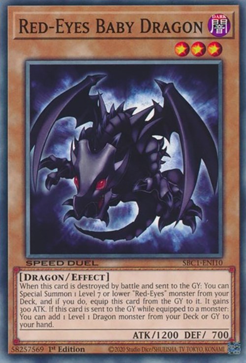 Red-Eyes Baby Dragon [SBC1-ENI10] Common | L.A. Mood Comics and Games