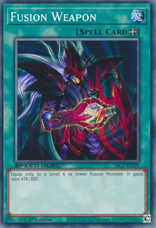 Fusion Weapon [SBC1-ENI29] Common | L.A. Mood Comics and Games