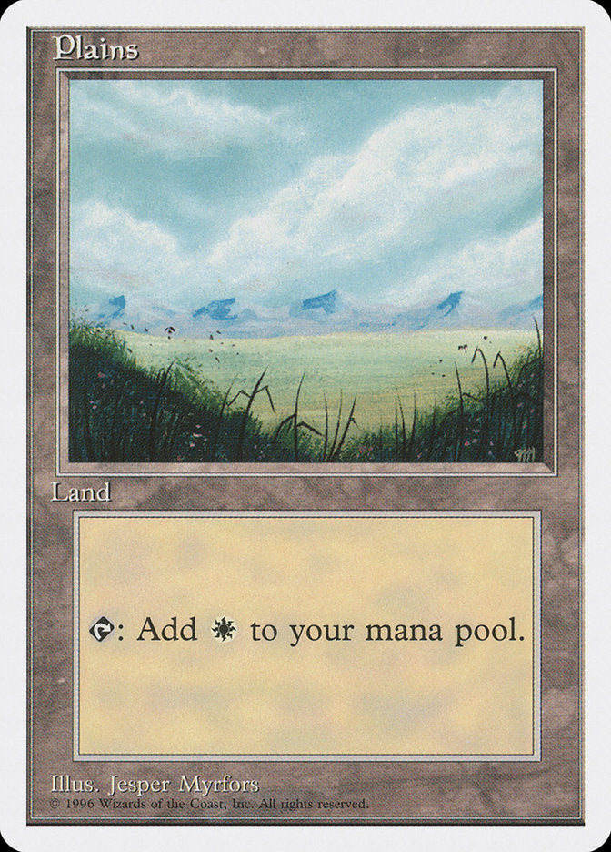 Plains (No Trees, Signature on Bottom Right) [Introductory Two-Player Set] | L.A. Mood Comics and Games