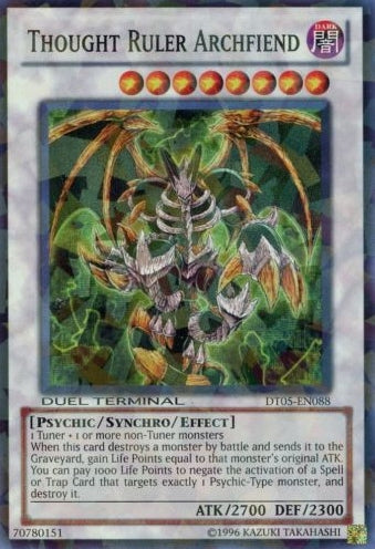 Thought Ruler Archfiend [DT05-EN088] Super Rare | L.A. Mood Comics and Games