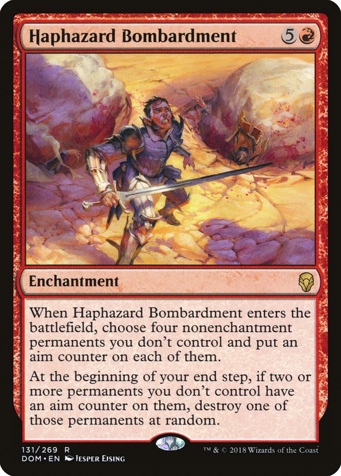 Haphazard Bombardment [Dominaria] | L.A. Mood Comics and Games