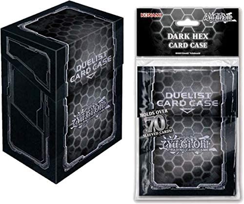 Konami Dark Hex 70 ct YuGiOh Deck Box L.A. Mood Comics and Games Konami Dark Hex 70 ct YuGiOh Deck Box L.A. Mood Comics and Games