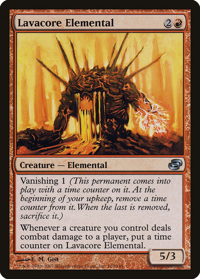 Lavacore Elemental [Planar Chaos] | L.A. Mood Comics and Games