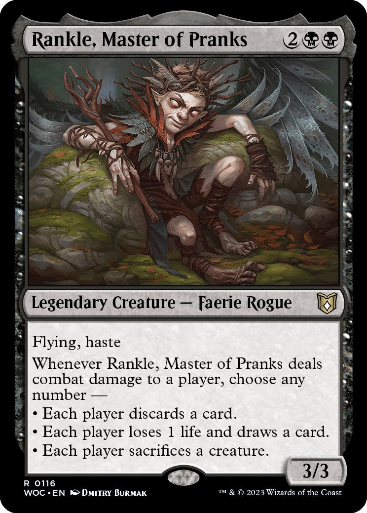 Rankle, Master of Pranks [Wilds of Eldraine Commander] | L.A. Mood Comics and Games