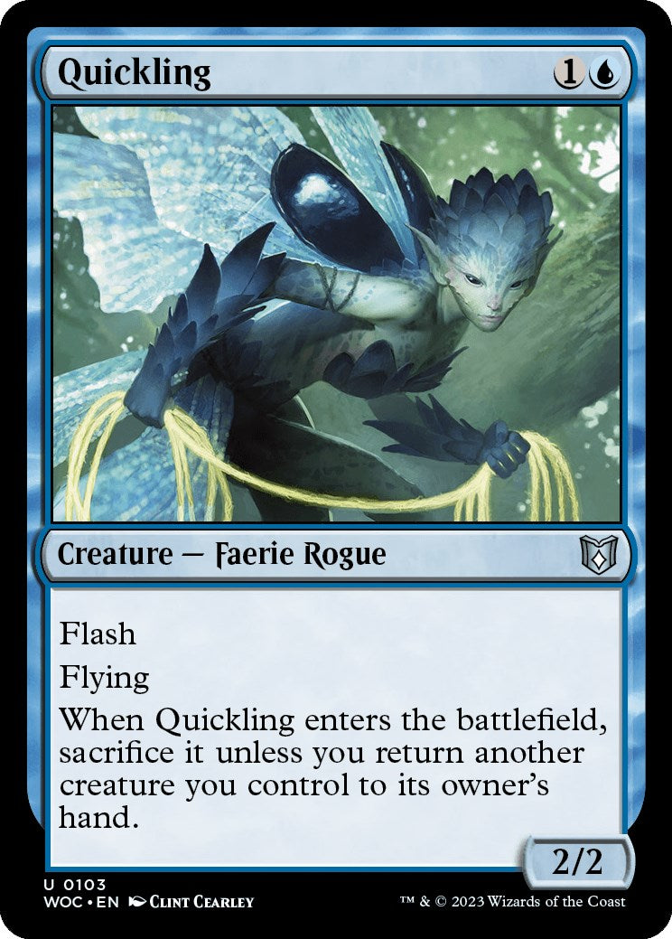 Quickling [Wilds of Eldraine Commander] | L.A. Mood Comics and Games