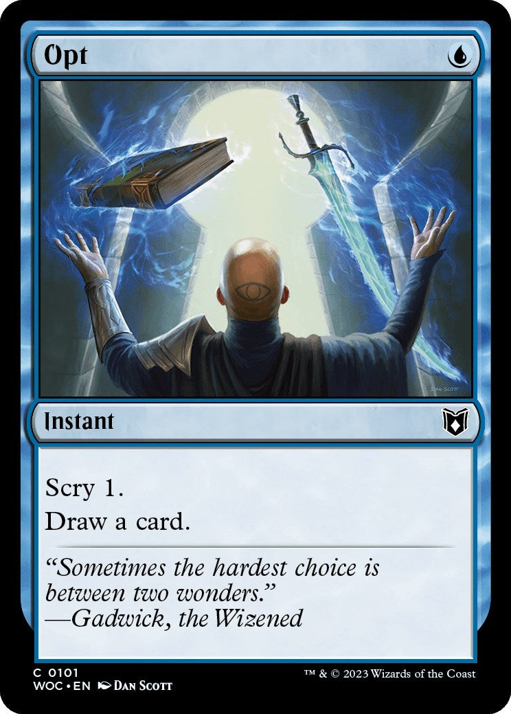 Opt [Wilds of Eldraine Commander] | L.A. Mood Comics and Games