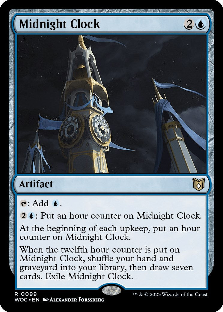 Midnight Clock [Wilds of Eldraine Commander] | L.A. Mood Comics and Games