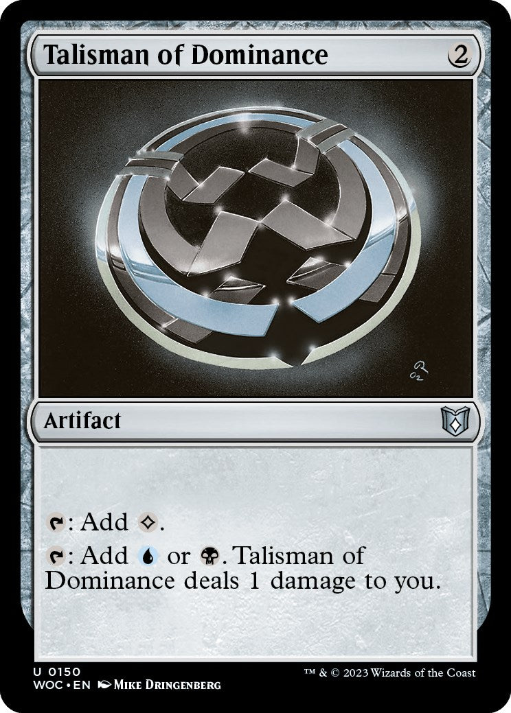 Talisman of Dominance [Wilds of Eldraine Commander] | L.A. Mood Comics and Games