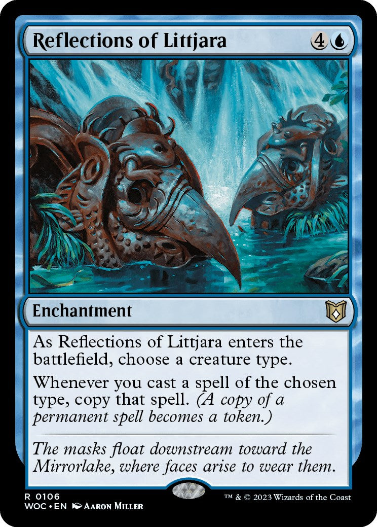 Reflections of Littjara [Wilds of Eldraine Commander] | L.A. Mood Comics and Games