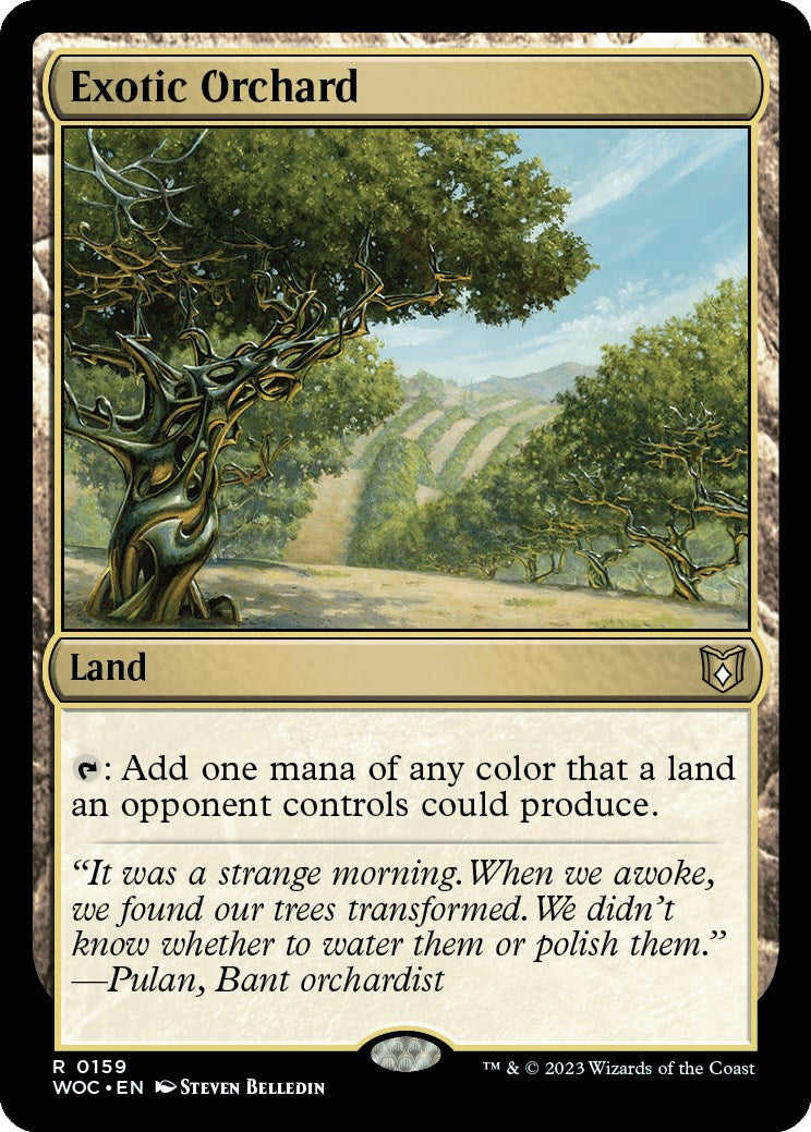 Exotic Orchard [Wilds of Eldraine Commander] | L.A. Mood Comics and Games