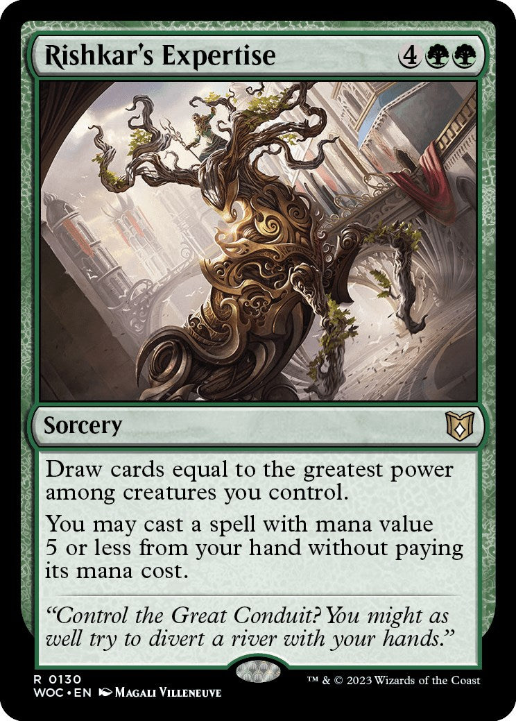 Rishkar's Expertise [Wilds of Eldraine Commander] | L.A. Mood Comics and Games