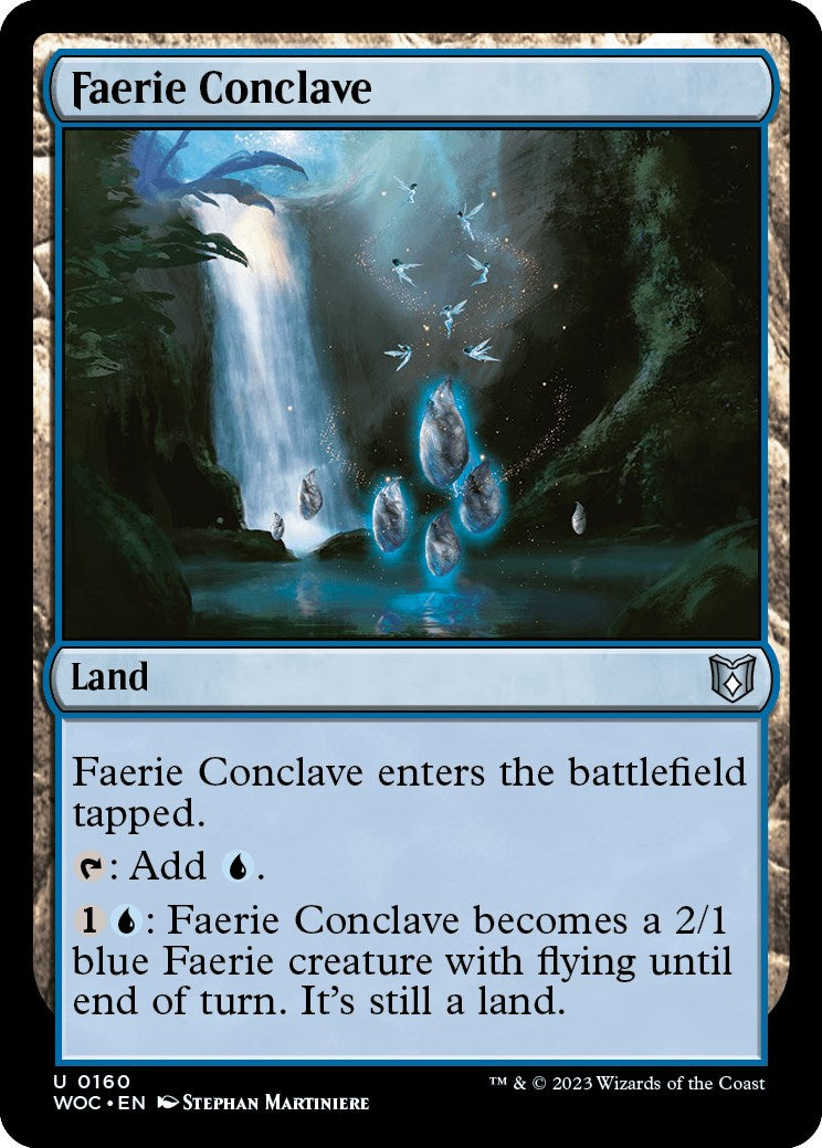 Faerie Conclave [Wilds of Eldraine Commander] | L.A. Mood Comics and Games
