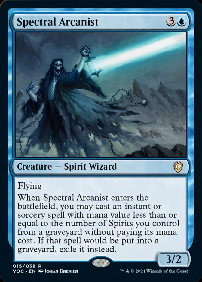 Spectral Arcanist [Innistrad: Crimson Vow Commander] | L.A. Mood Comics and Games