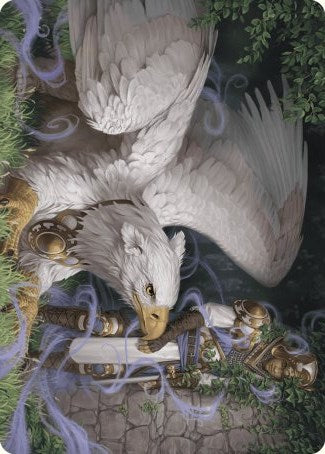 Dutiful Griffin Art Card [Wilds of Eldraine Art Series] | L.A. Mood Comics and Games