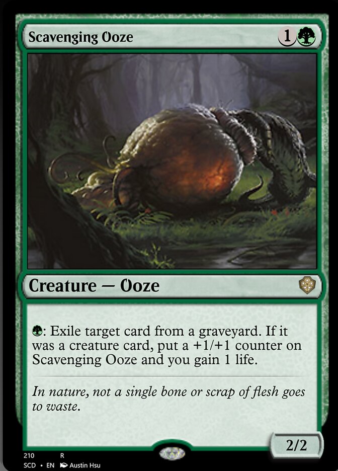 Scavenging Ooze [Starter Commander Decks] | L.A. Mood Comics and Games