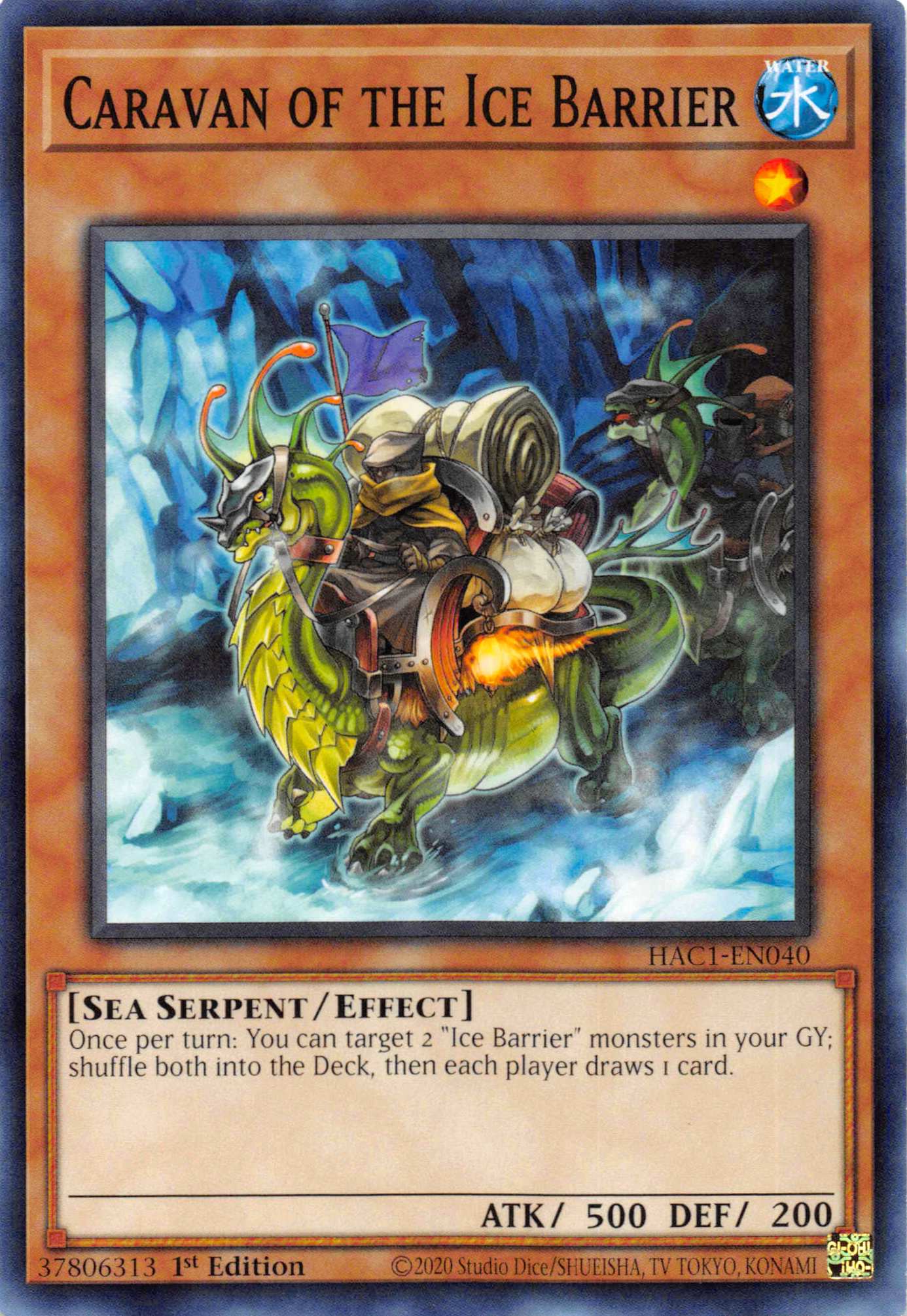 Caravan of the Ice Barrier [HAC1-EN040] Common | L.A. Mood Comics and Games