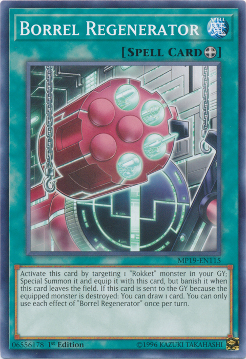 Borrel Regenerator [MP19-EN115] Common | L.A. Mood Comics and Games