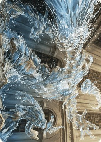 Splashy Spellcaster Art Card [Wilds of Eldraine Art Series] | L.A. Mood Comics and Games