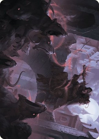 Gnawing Crescendo Art Card [Wilds of Eldraine Art Series] | L.A. Mood Comics and Games
