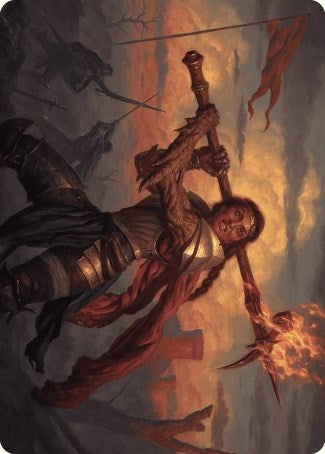 Imodane, the Pyrohammer Art Card [Wilds of Eldraine Art Series] | L.A. Mood Comics and Games