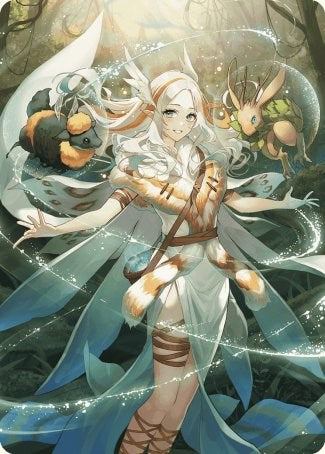 Greater Auramancy Anime Art Card [Wilds of Eldraine Art Series] | L.A. Mood Comics and Games