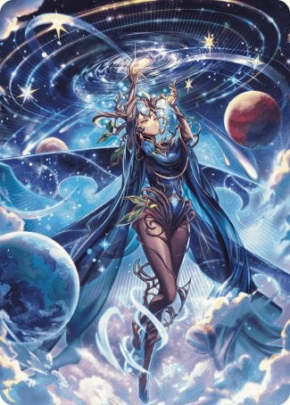 Omniscience Anime Art Card [Wilds of Eldraine Art Series] | L.A. Mood Comics and Games