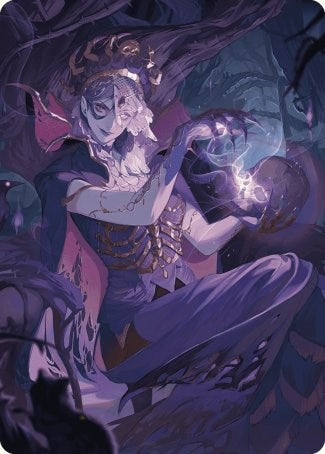Necropotence Art Card [Wilds of Eldraine Art Series] | L.A. Mood Comics and Games