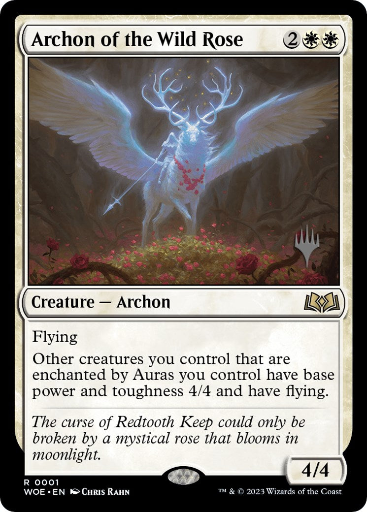 Archon of the Wild Rose (Promo Pack) [Wilds of Eldraine Promos] | L.A. Mood Comics and Games