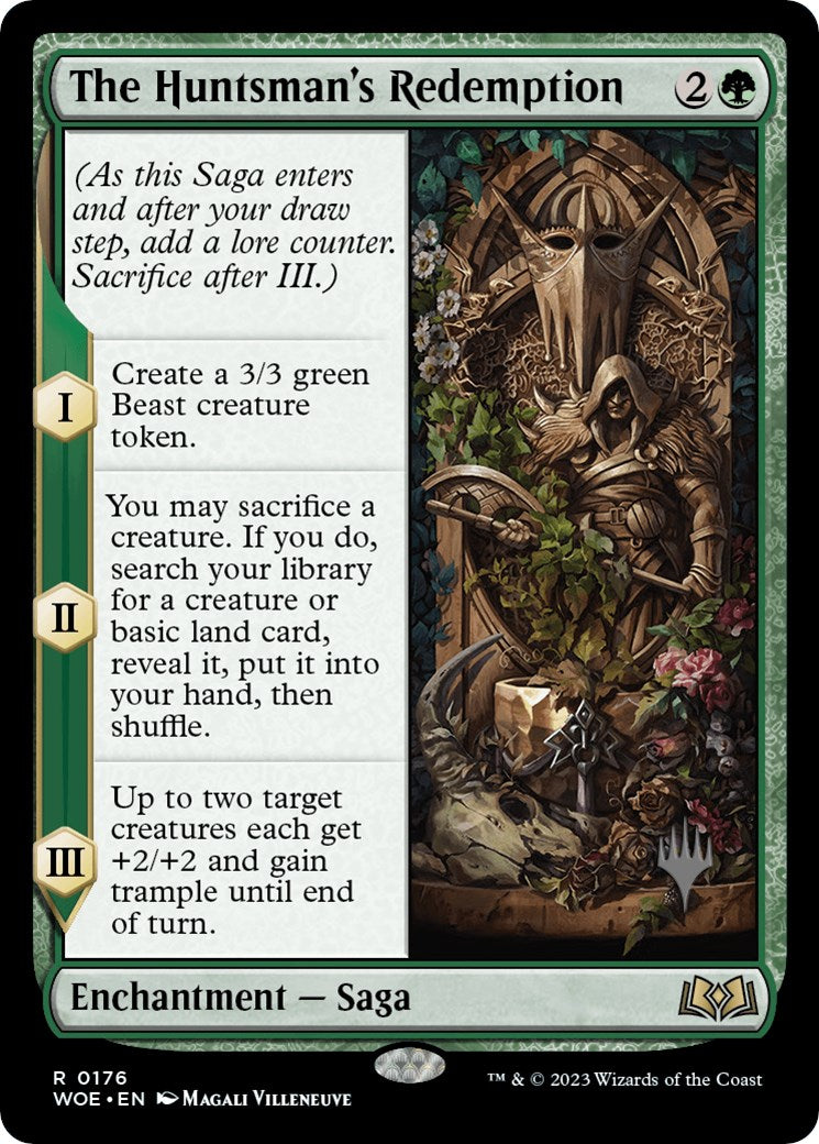 The Huntsman's Redemption (Promo Pack) [Wilds of Eldraine Promos] | L.A. Mood Comics and Games