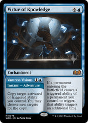 Virtue of Knowledge // Vantress Visions (Promo Pack) [Wilds of Eldraine Promos] | L.A. Mood Comics and Games