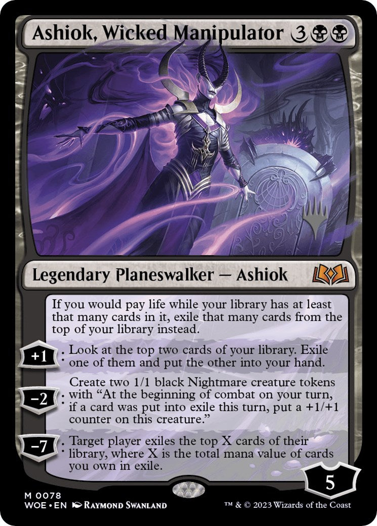 Ashiok, Wicked Manipulator (Promo Pack) [Wilds of Eldraine Promos] | L.A. Mood Comics and Games