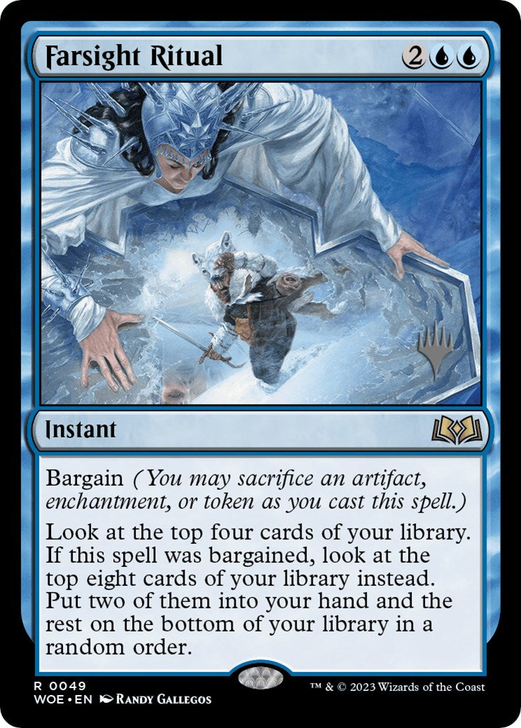 Farsight Ritual (Promo Pack) [Wilds of Eldraine Promos] | L.A. Mood Comics and Games