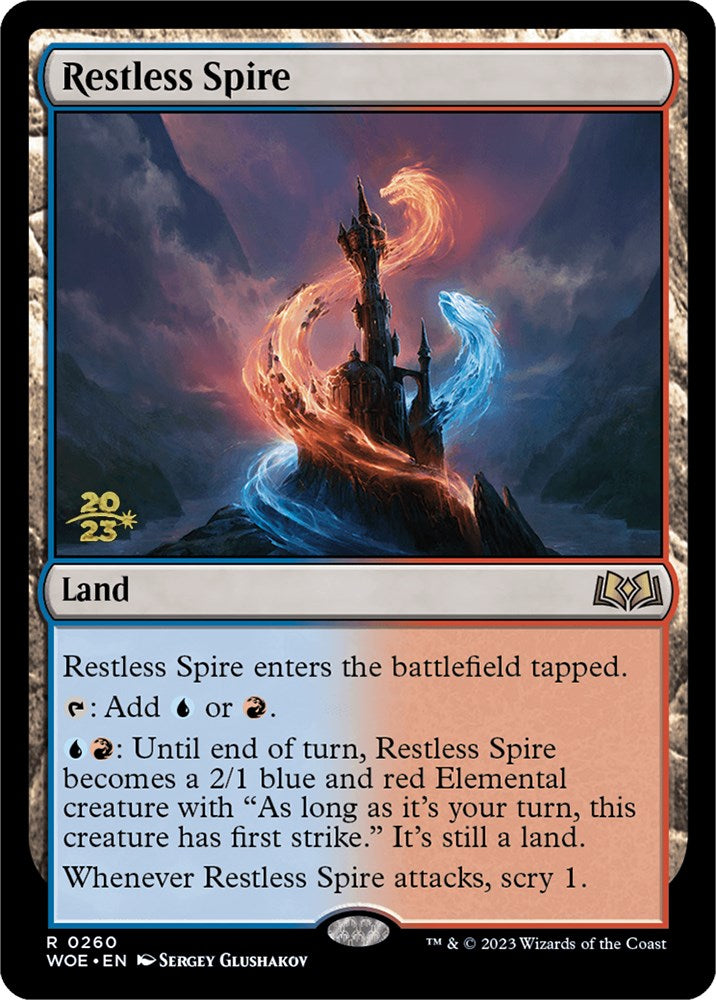 Restless Spire [Wilds of Eldraine Prerelease Promos] | L.A. Mood Comics and Games