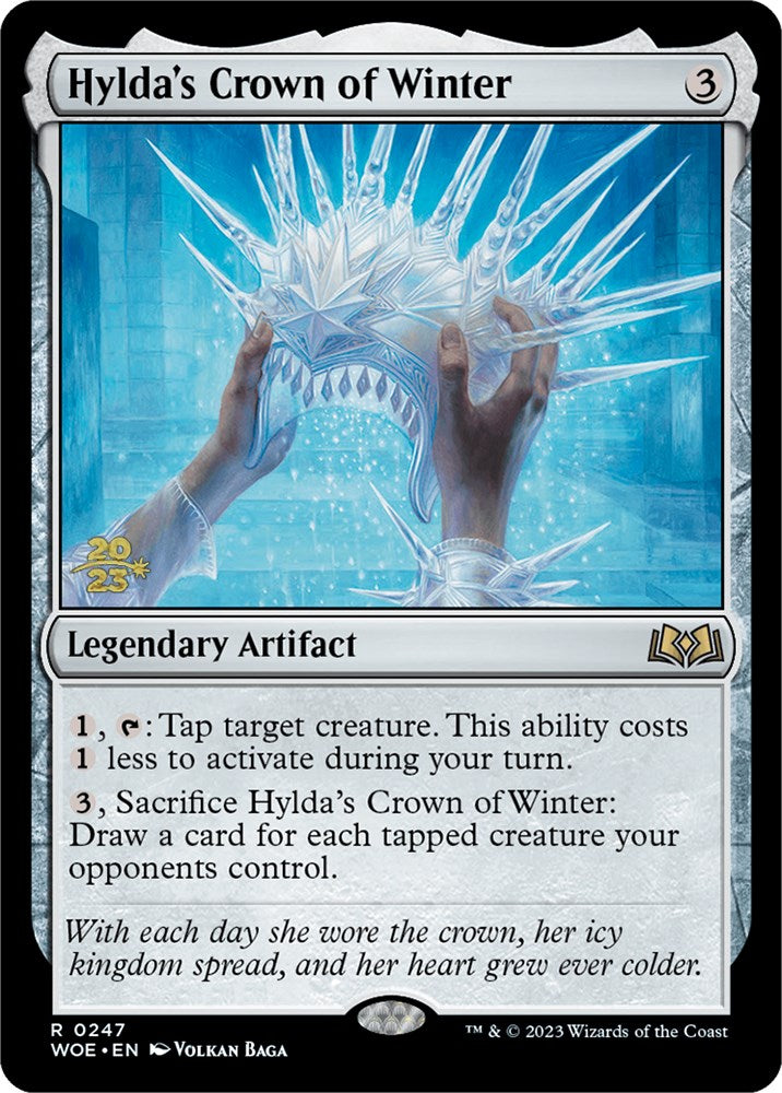 Hylda's Crown of Winter [Wilds of Eldraine Prerelease Promos] | L.A. Mood Comics and Games