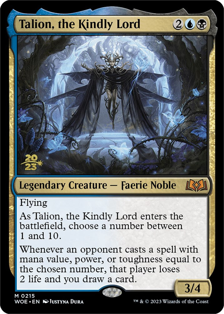 Talion, the Kindly Lord [Wilds of Eldraine Prerelease Promos] | L.A. Mood Comics and Games